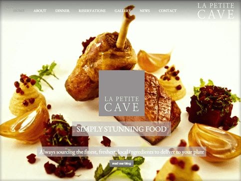 La Petite Cave Homepage