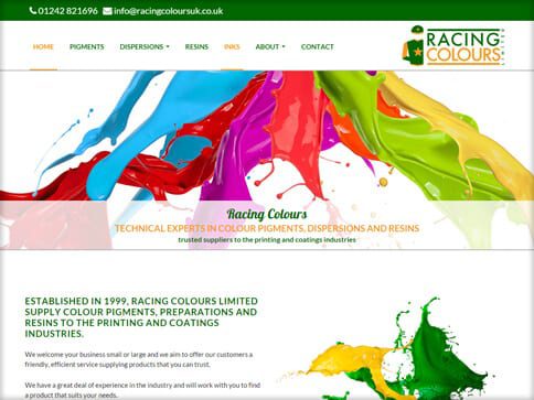 Racing Colours Homepage image