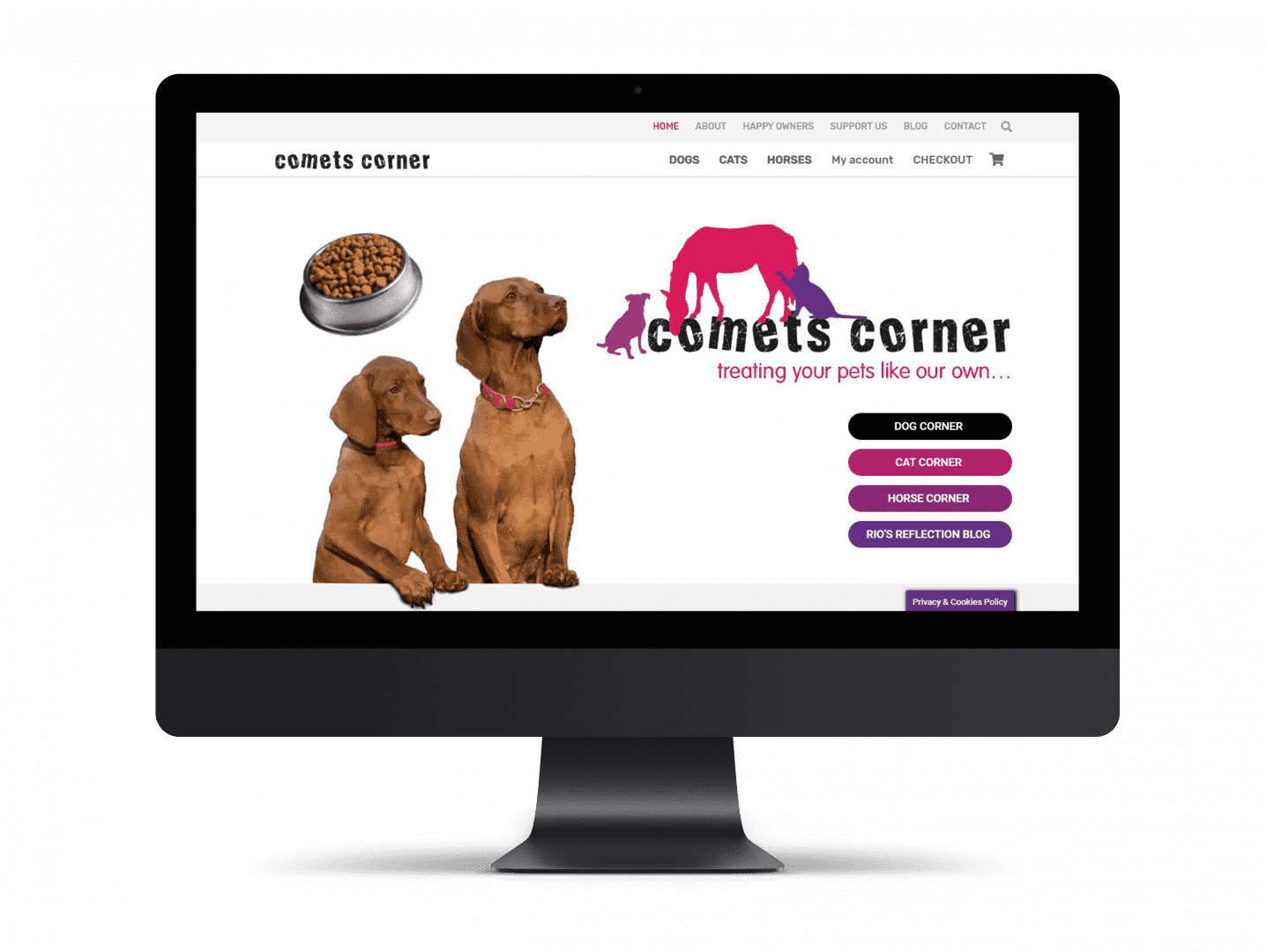 ecommerce website | Gloucester & Cheltenham | comets corner 12