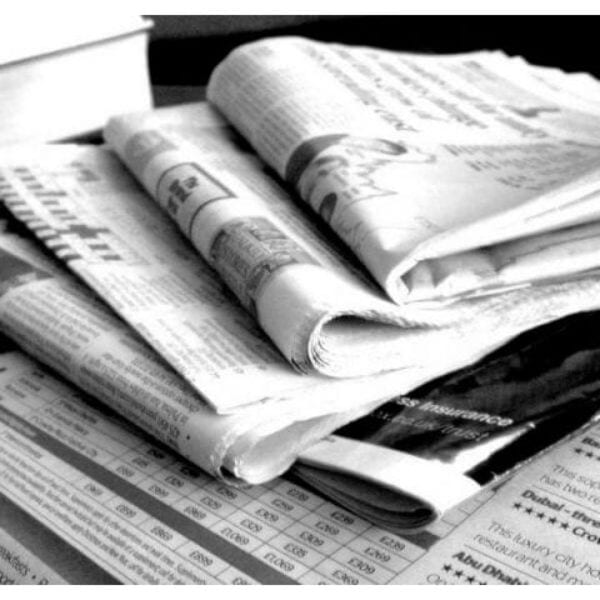 Newspapers for print