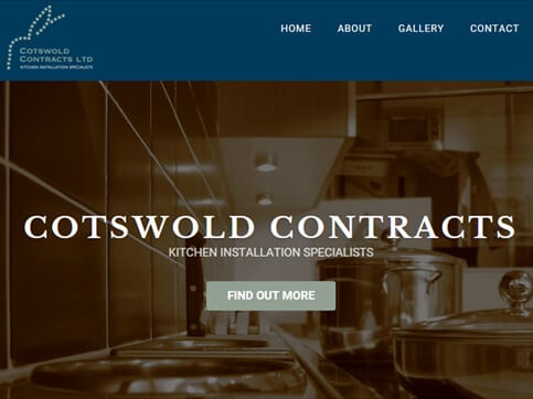 Cotswold Contracts homepage