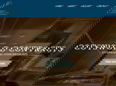 Cotswold Contracts homepage