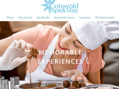 Cotswold Spa and Stay HomePage