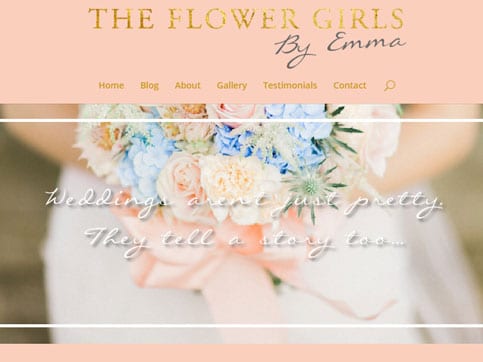 - The Flower Girls by Emma - Nettl of Gloucester & Cheltenham