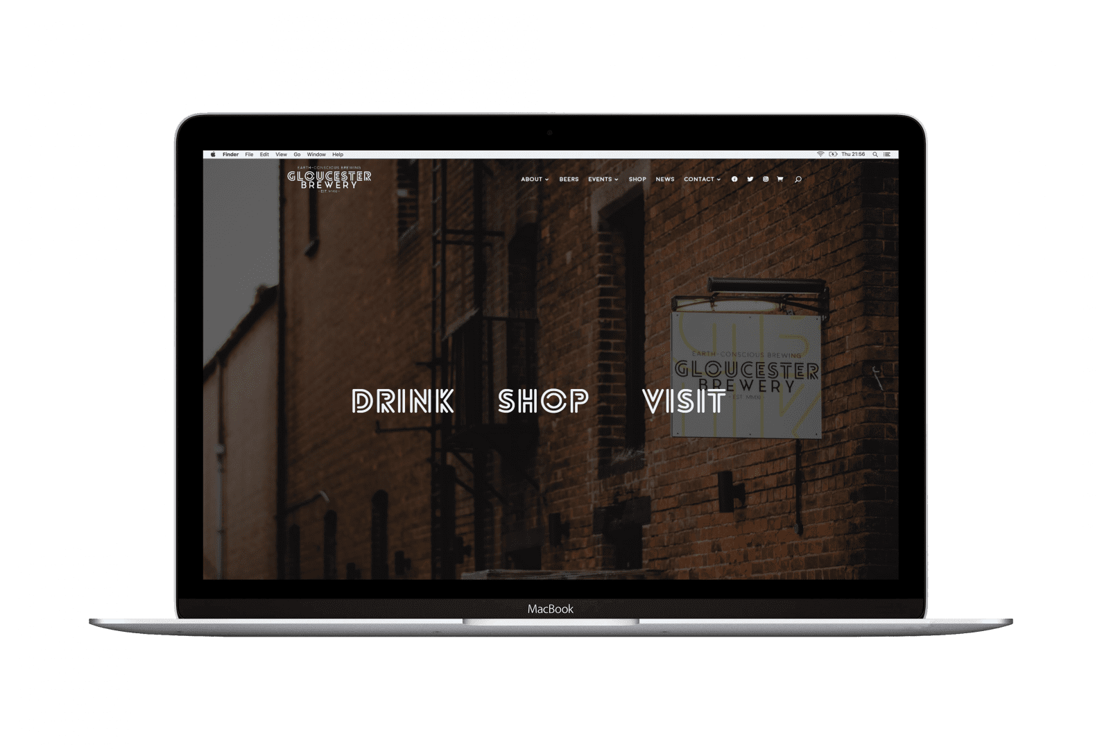 Professional Web Design | Gloucester & Cheltenham | gloucester brewery mock up commerce Professional Web Design | Gloucester & Cheltenham | gloucester brewery mock up commerce