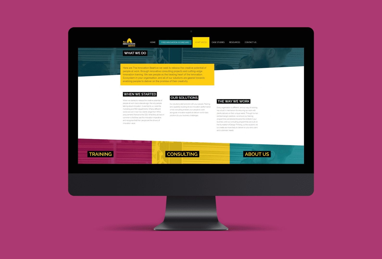| Gloucester & Cheltenham | iMac Pro Mockup innovation | Gloucester & Cheltenham | iMac Pro Mockup innovation