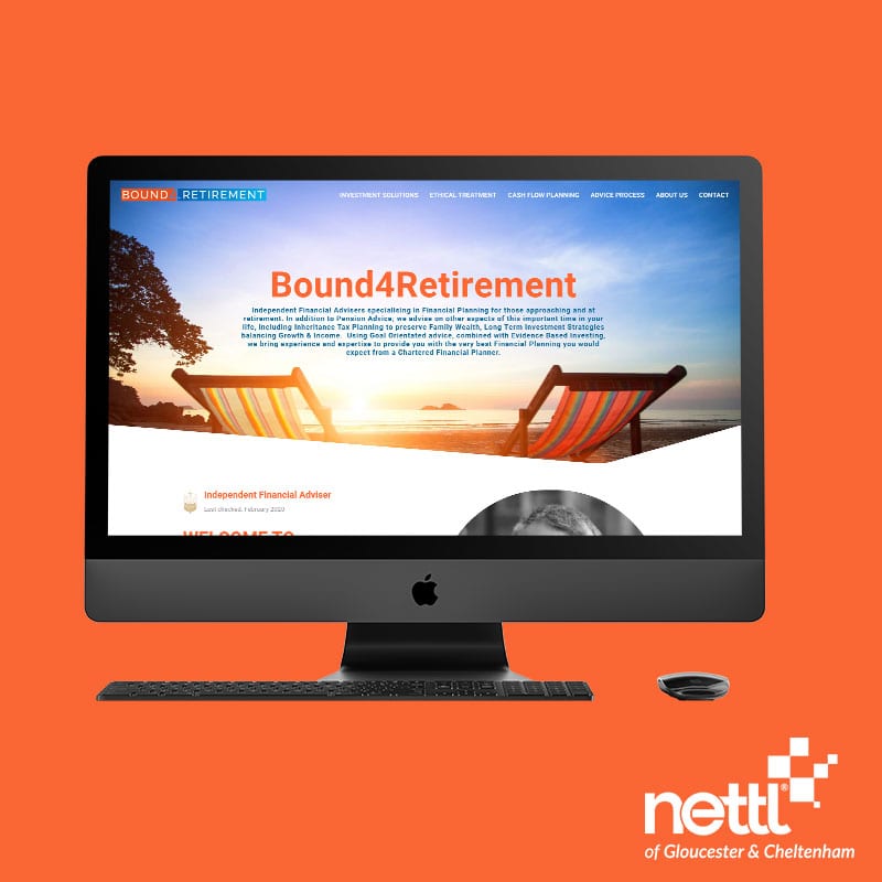 pay monthly websites | Gloucester & Cheltenham | Bound 4 retirement